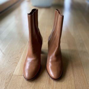 Never Worn Cole Haan Callan Short Boots in Saddle Tan
